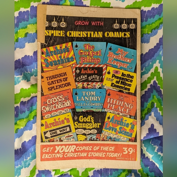 "Through Gates of Splendor" Christian Spire Comic - Picture 4 of 5